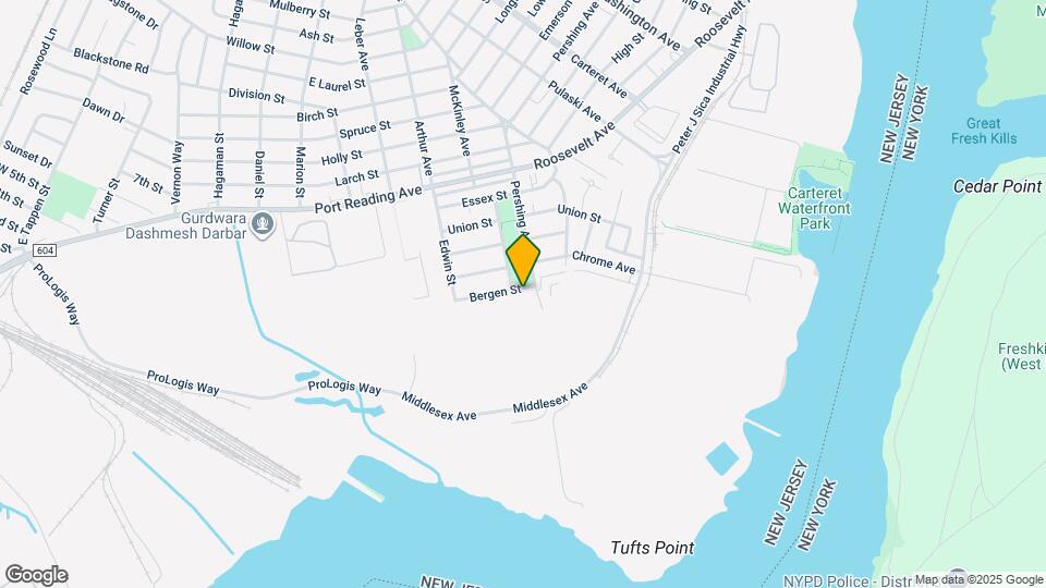 54 Bergen St Map and Location Details