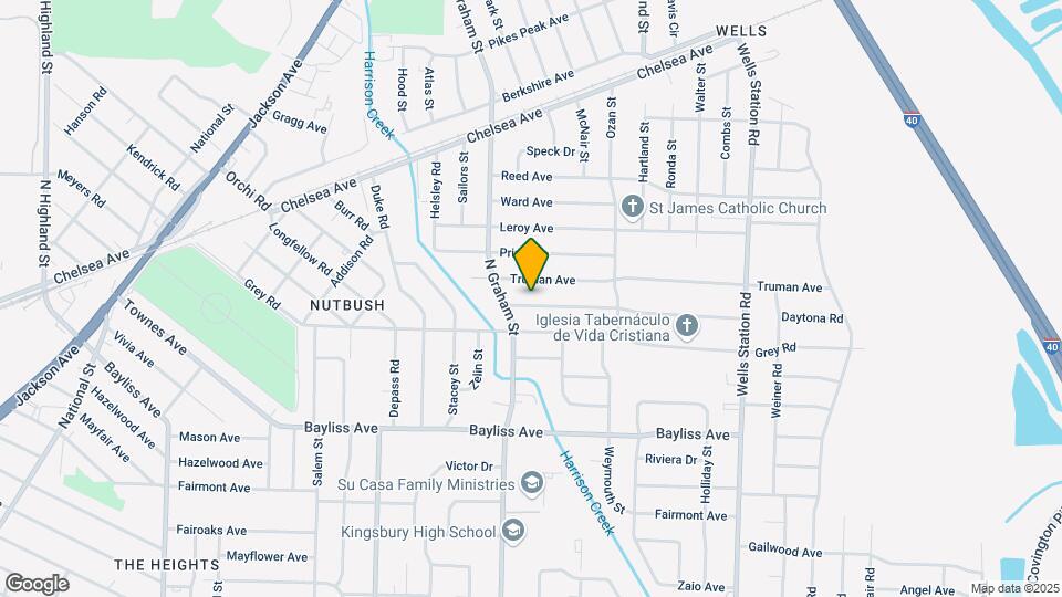 4052 Westover Ave Map and Location Details