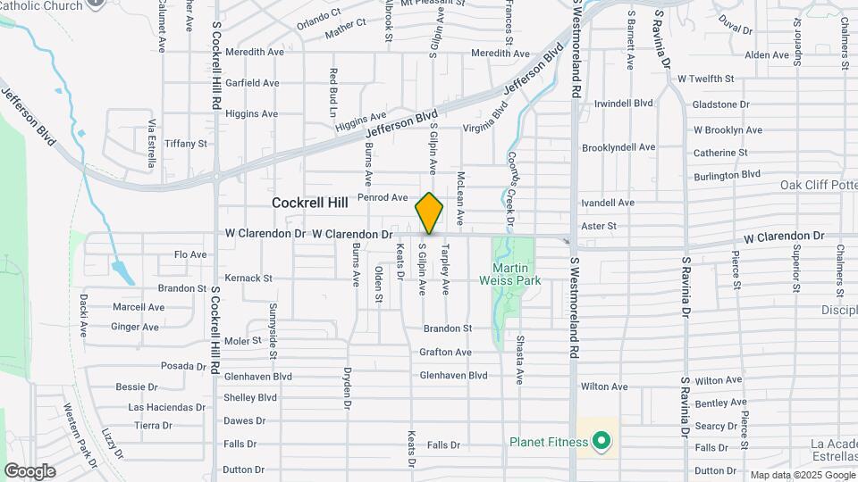 1104 S Gilpin Ave Map and Location Details