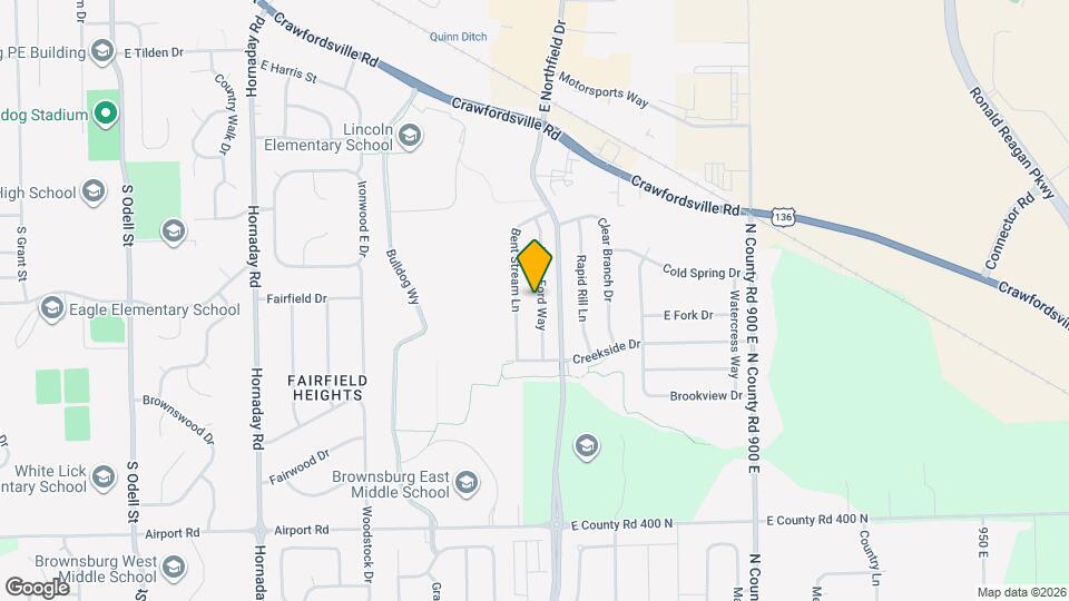 280 Harts Ford Way Mapa y Detalles de la Ubicación