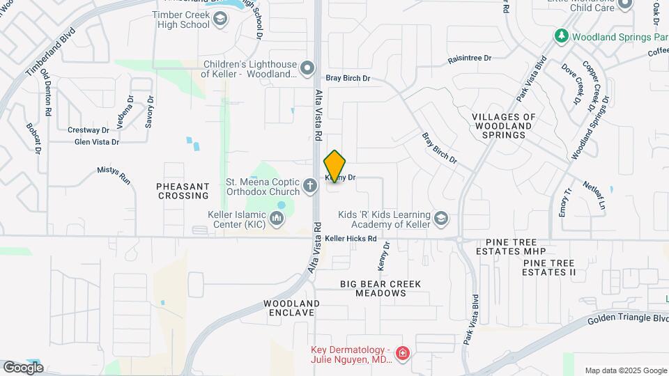 11612 Wild Pear Ln Mapa y Detalles de la Ubicación