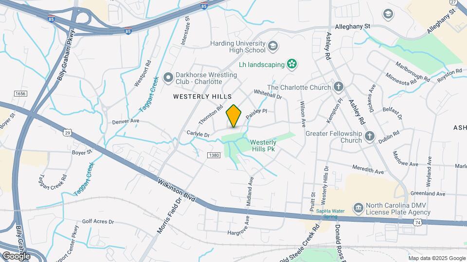 4017 Carlyle Dr Map and Location Details