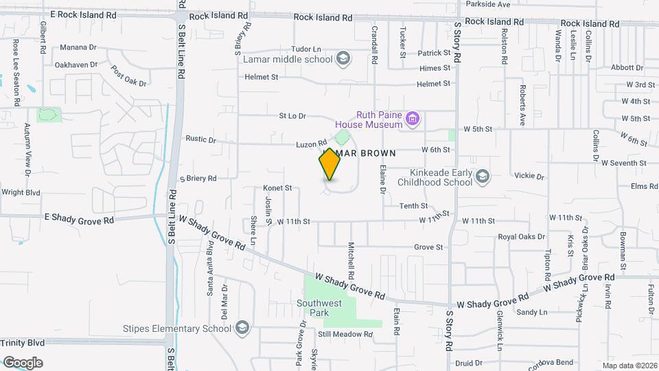 626 W Arawe Cir Map and Location Details