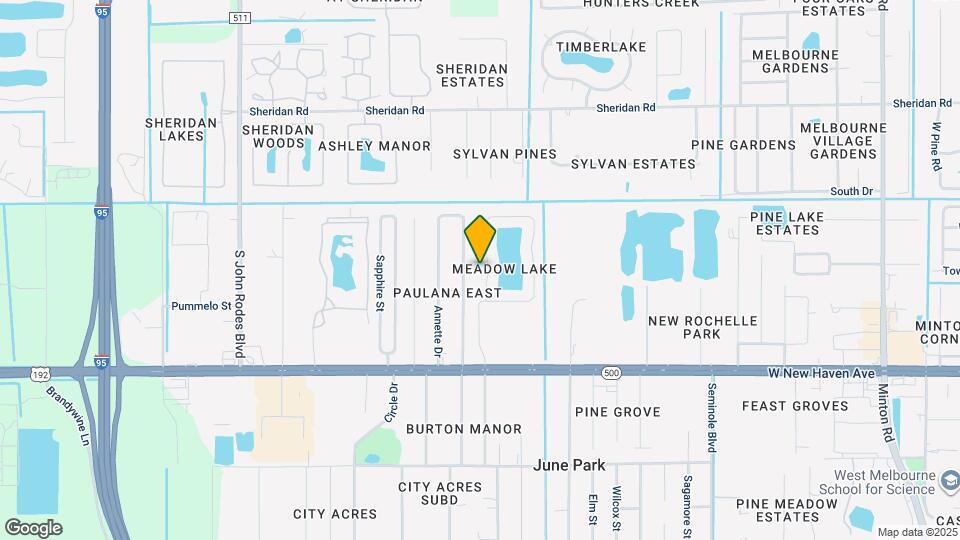 1528 Vista Lake Cir Map and Location Details