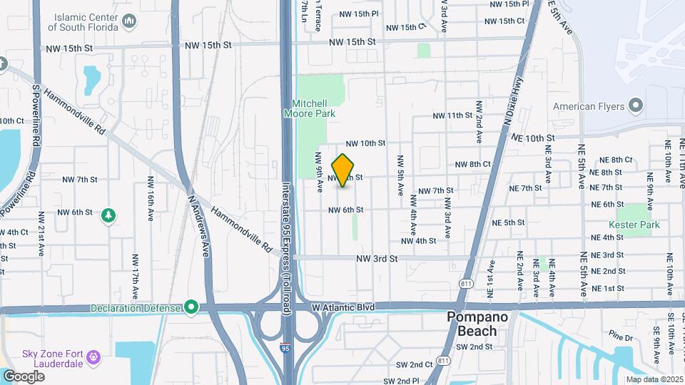 704-708 NW 8th Ave Map and Location Details