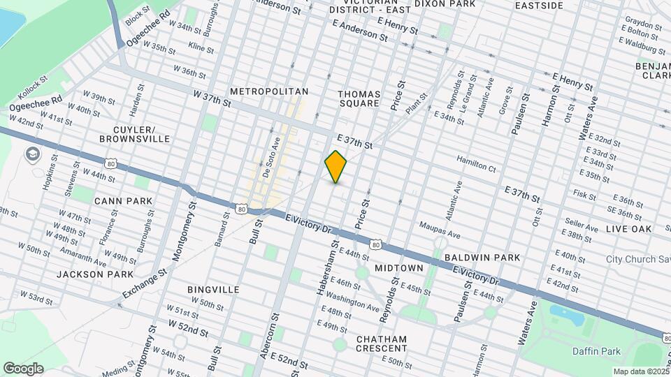 2402 Lincoln St Map and Location Details