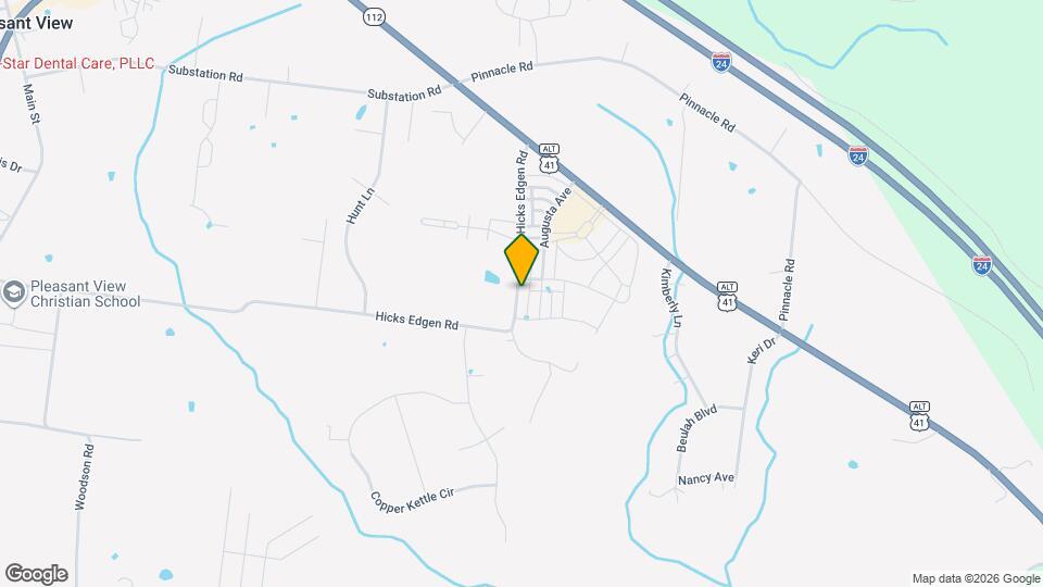 1372 Hicks Edgen Rd Map and Location Details