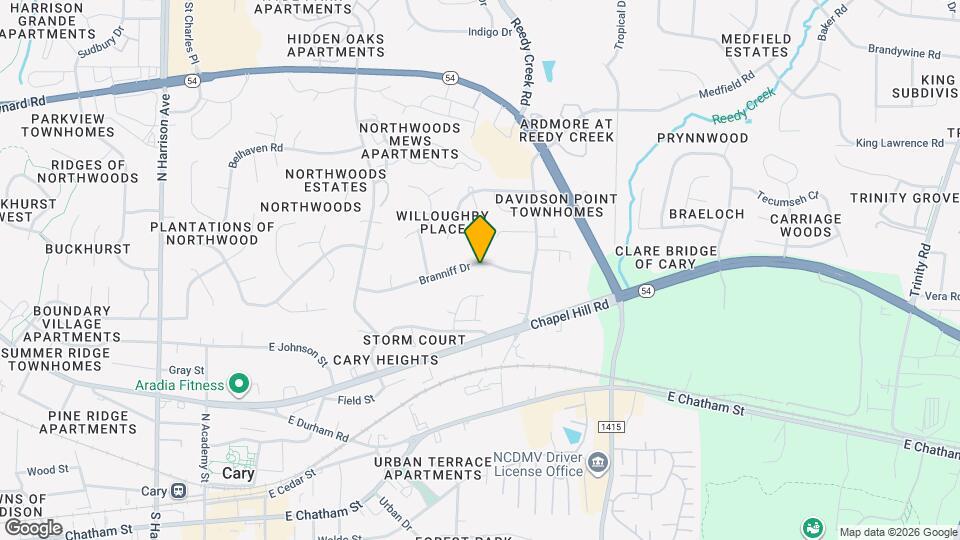 726 Branniff Dr Map and Location Details