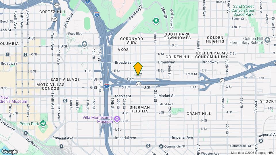 2320 F St Map and Location Details