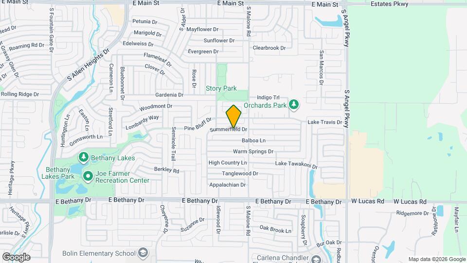 1524 Summerfield Dr Map and Location Details
