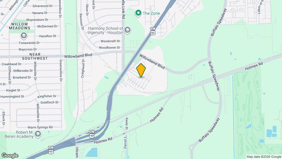 3703 Main Poplar Dr Map and Location Details