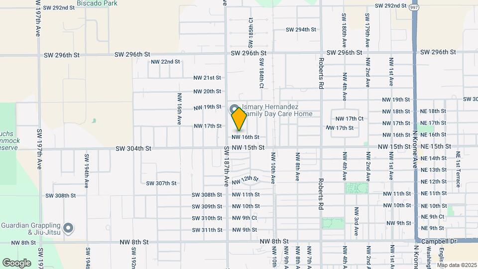 1621 NW 13th Ave Map and Location Details