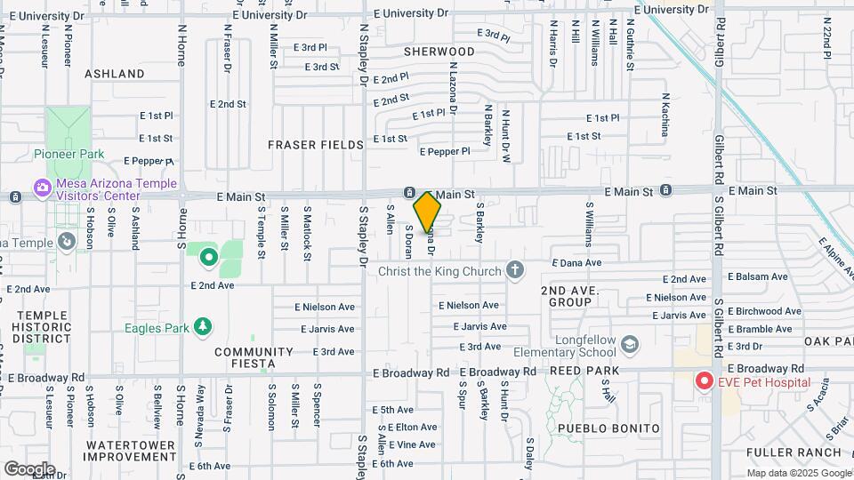 104-106 S Lazona Dr Map and Location Details