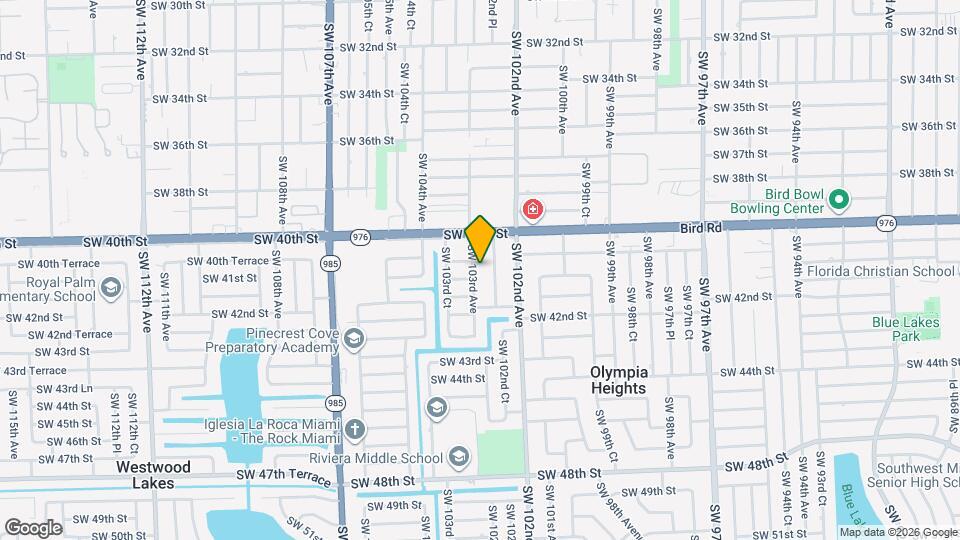 4055 SW 103rd Ave Map and Location Details