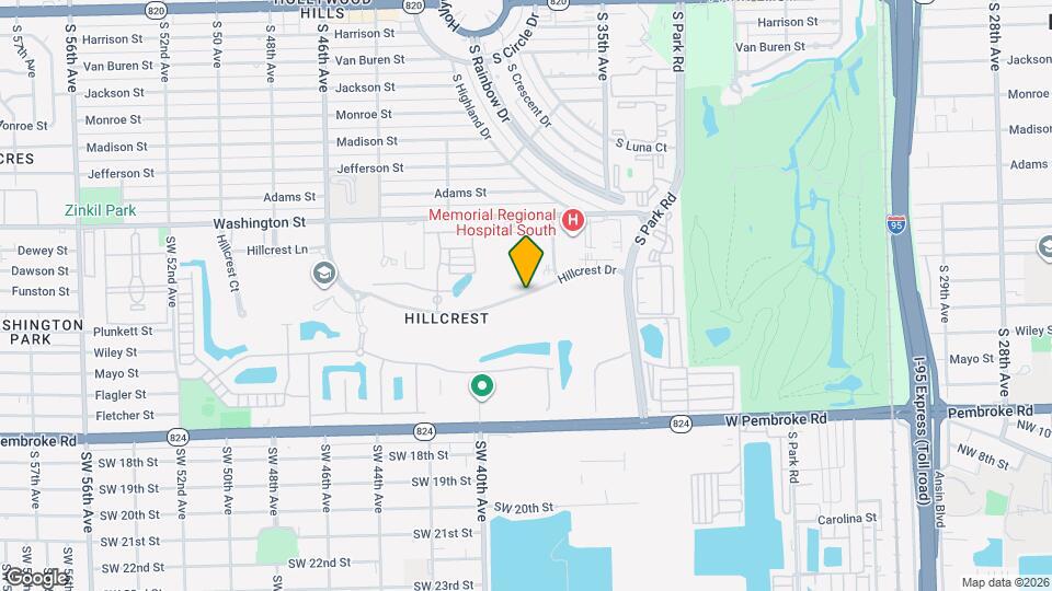 Hillcrest Sales & Rentals Map and Location Details