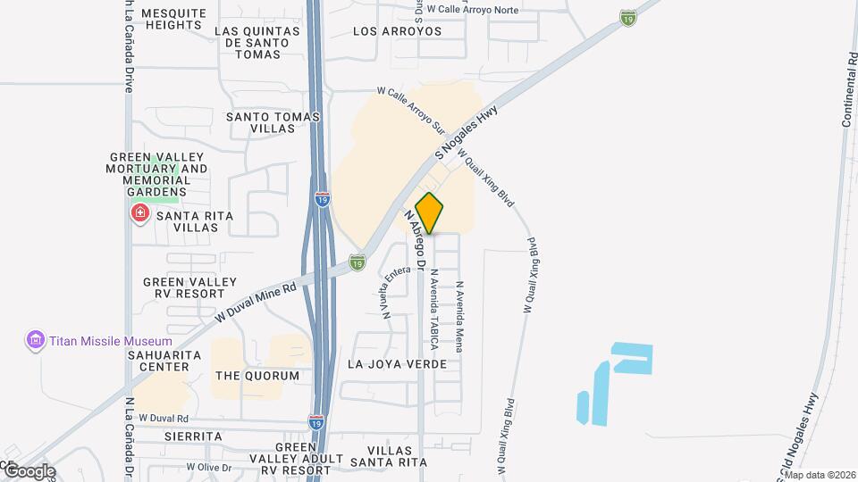 2535 N Avenida TABICA Map and Location Details