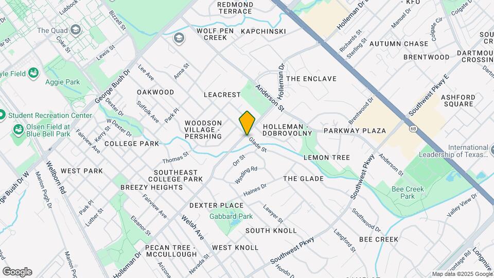 1206 Holleman Dr Map and Location Details