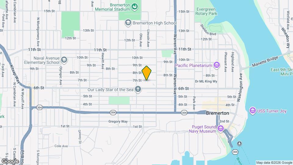 1227 7th St Mapa y Detalles de la Ubicación
