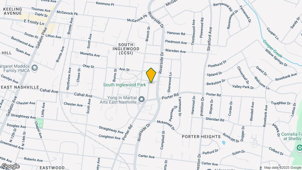 1620 Porter Ave Map and Location Details