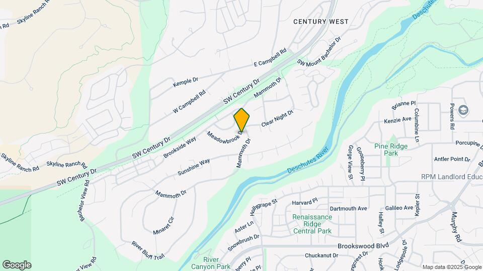 19575 Meadowbrook Dr Map and Location Details