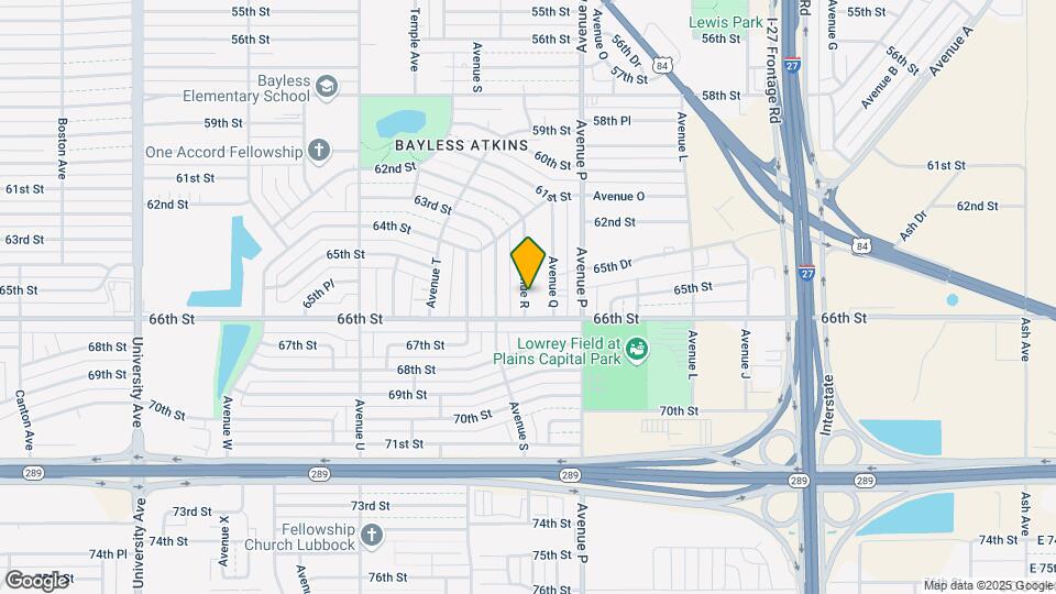6503 Avenue R Map and Location Details