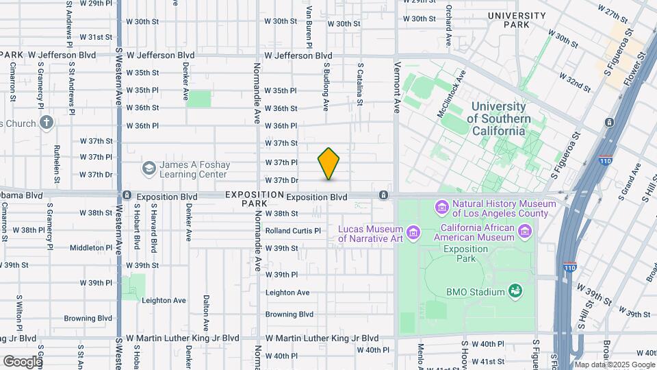 1238 W 37th Dr, Unit main Map and Location Details