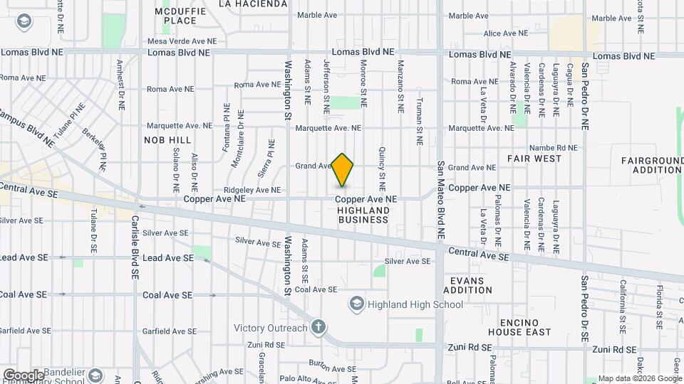 205 Madison St NE Map and Location Details