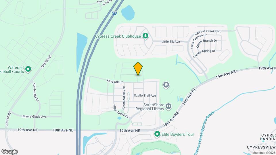 15538 Colt Creek Pl Mapa y Detalles de la Ubicación