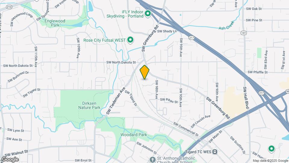 11355 SW Greenburg Rd Map and Location Details