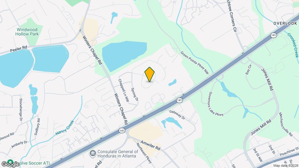 7094 Chappell Cir NW Mapa y Detalles de la Ubicación