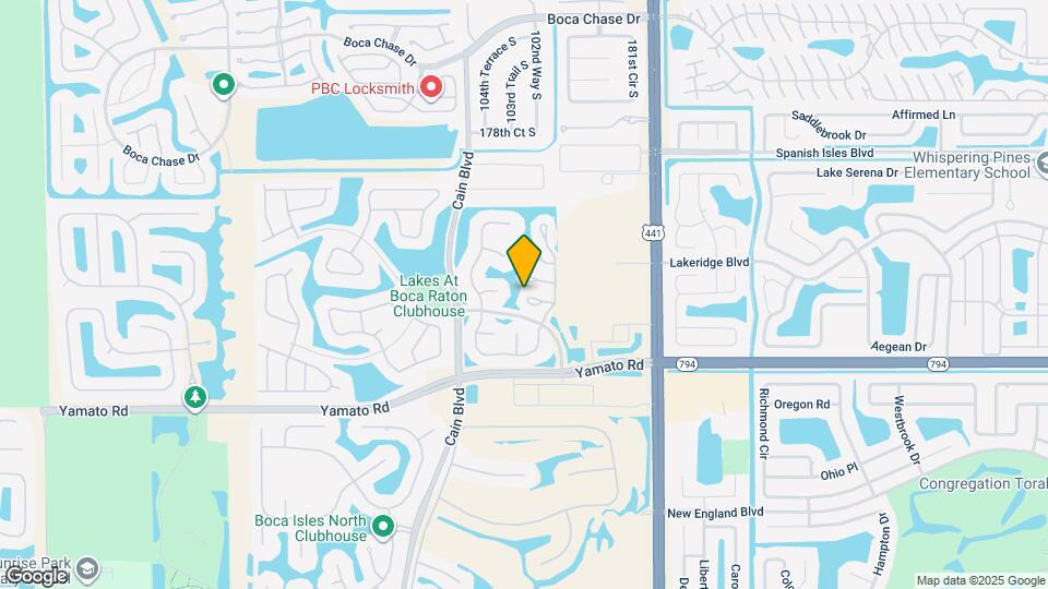 10325 Hidden Springs Ct Map and Location Details
