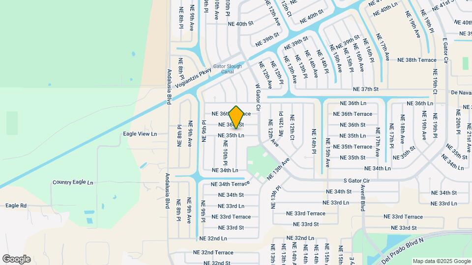 1029 NE 35th Ln Map and Location Details