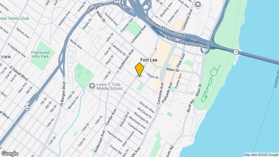 1600 Center Map and Location Details