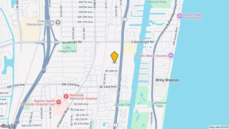 Hatteras Apartments Mapa y Detalles de la Ubicación