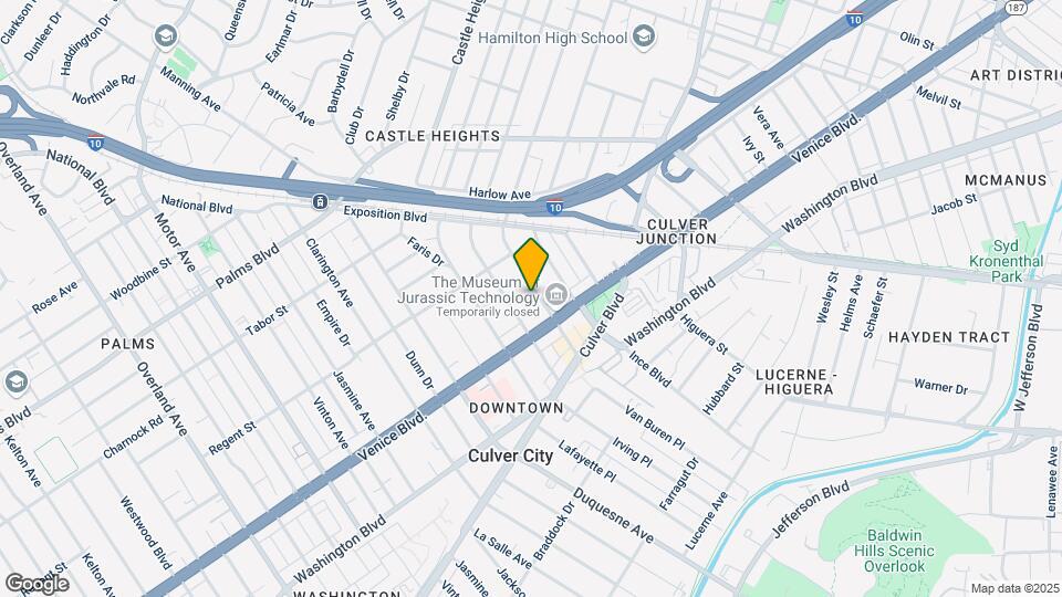 3753 Bagley Ave Mapa y Detalles de la Ubicación