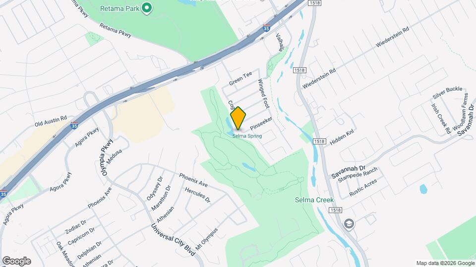 15003 Cog Hill Map and Location Details