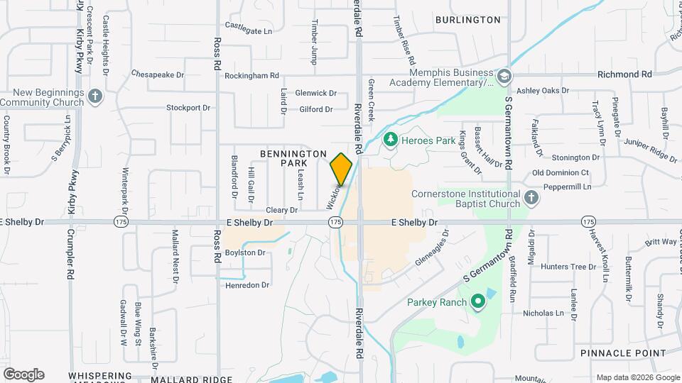 4632 Wicklow Dr Mapa y Detalles de la Ubicación