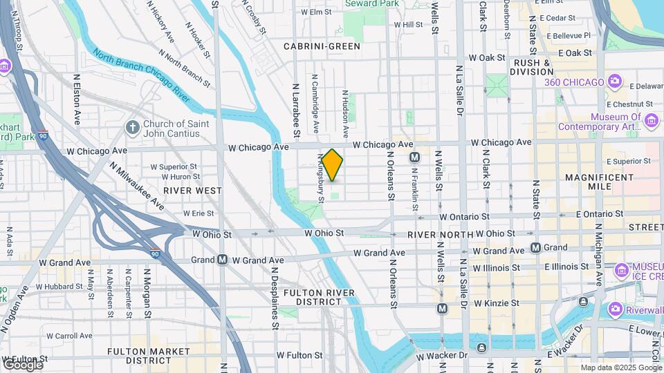 473 W Huron St Mapa y Detalles de la Ubicación