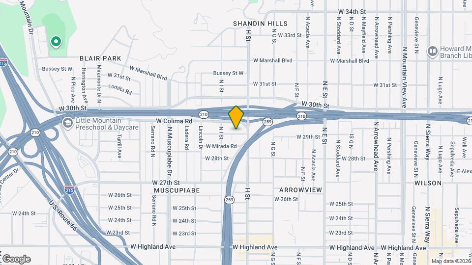 848 W 29th St Mapa y Detalles de la Ubicación