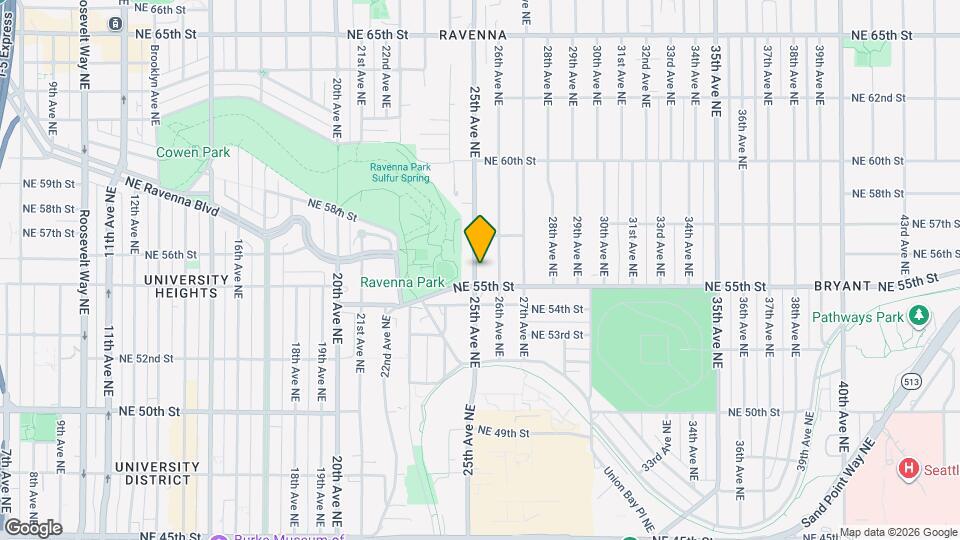 5514 25th Ave NE Map and Location Details