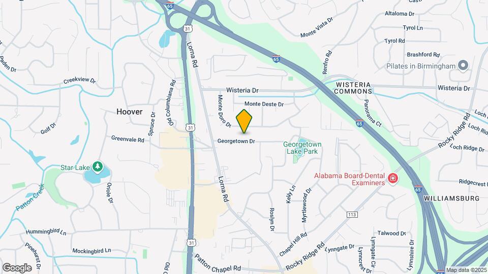 2831 Georgetown Dr, Unit A Map and Location Details