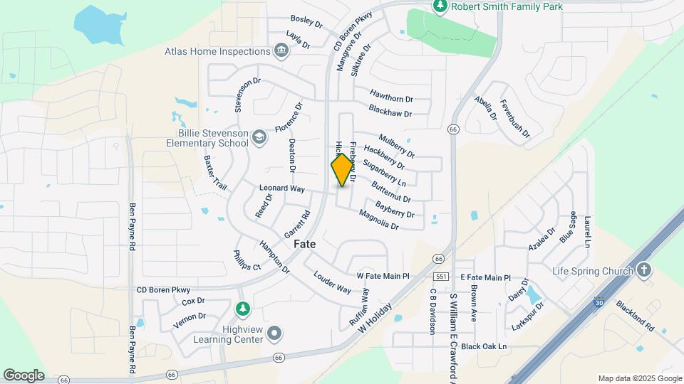 502 Hickory Ln Map and Location Details