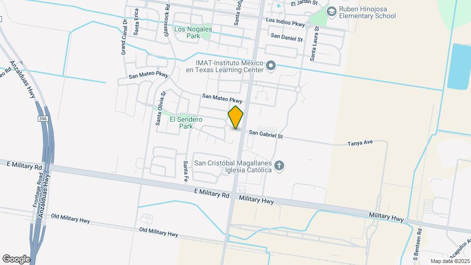 3508 San Gabriel St Map and Location Details