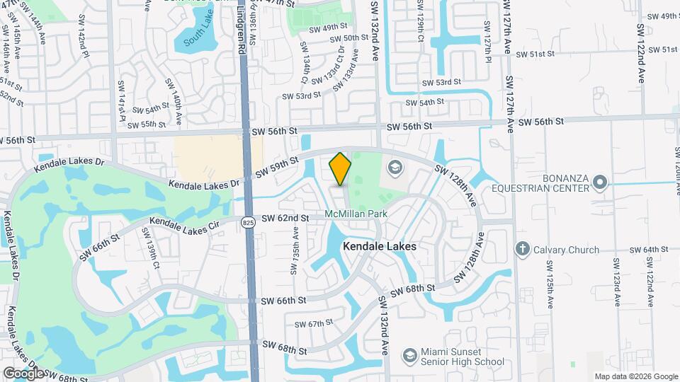 13314 SW 60th Ln Map and Location Details