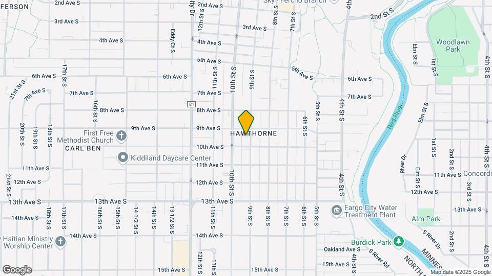 915 9th St S Map and Location Details