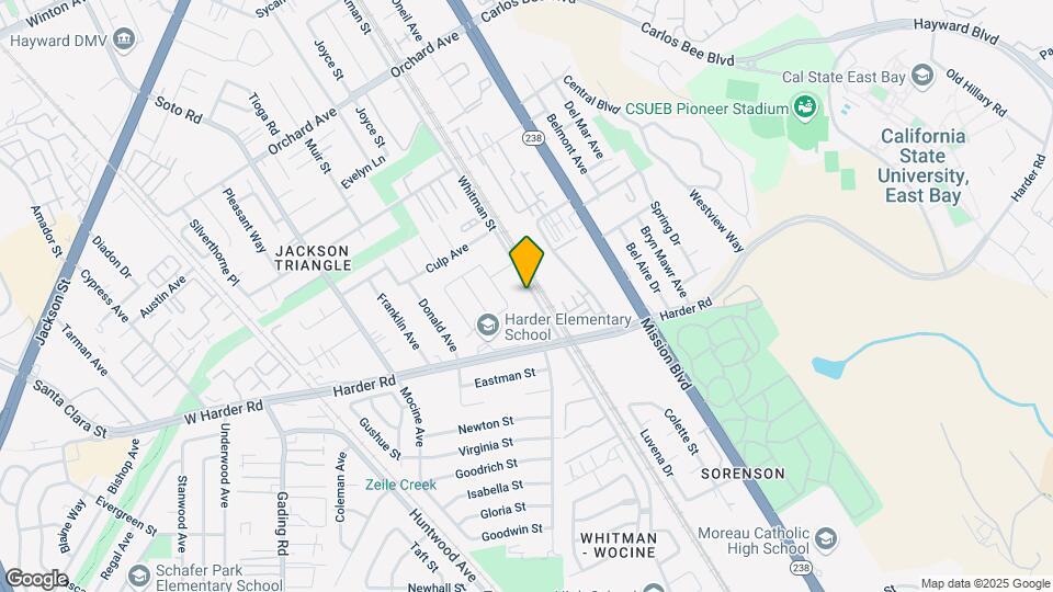 25801 Whitman St Mapa y Detalles de la Ubicación