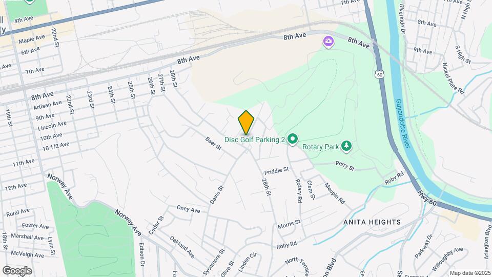 2812 Overlook Dr Map and Location Details