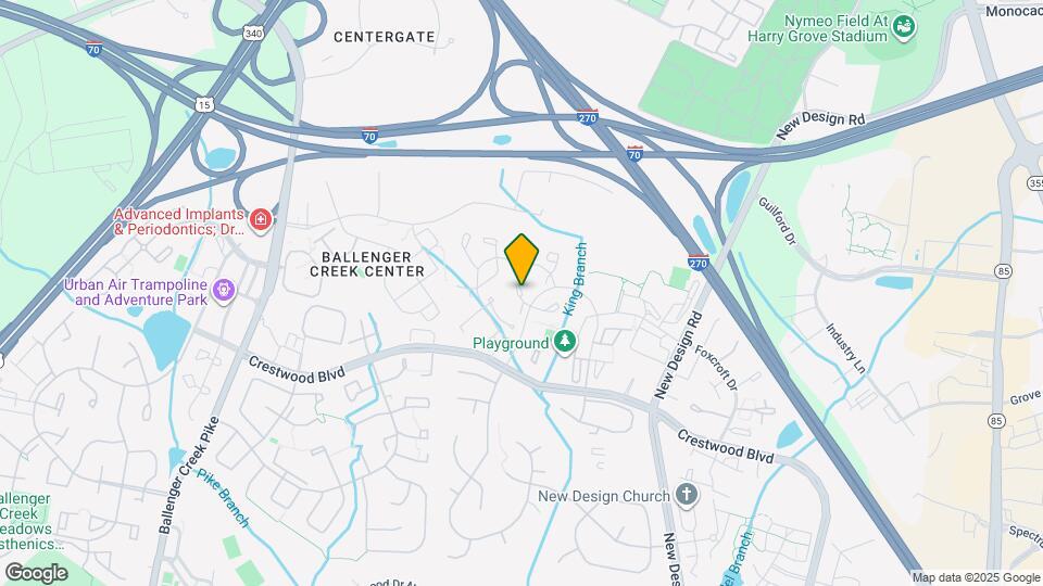 5803 Oleander Plz, Unit B Map and Location Details