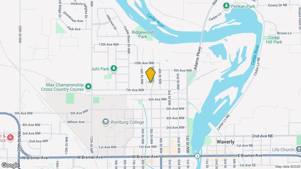 807 5th St NW, Unit 2B Map and Location Details