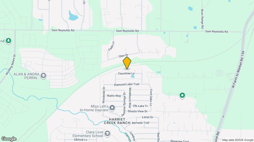 16905 Thorntree Ct Map and Location Details